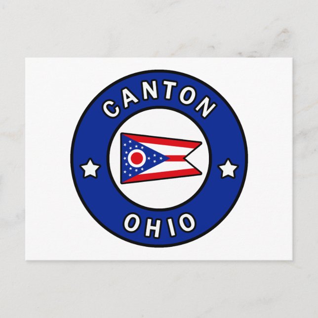 Cartão Postal Canton Ohio (Frente)
