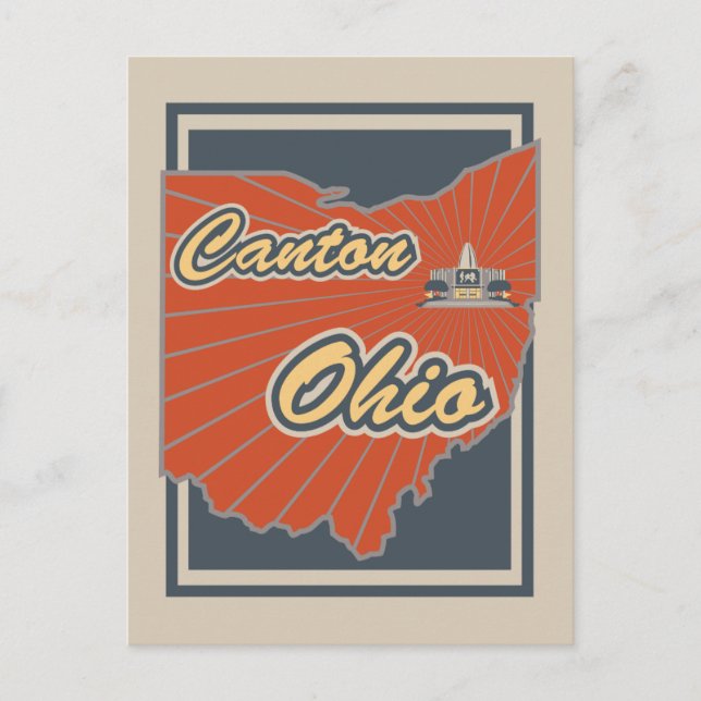 Cartão Postal Canton, Ohio Postcard - Cartão-postal Viagem (Frente)