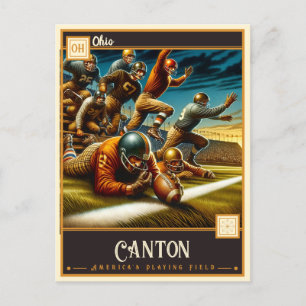 Cartão Postal Canton, Ohio   Vintage