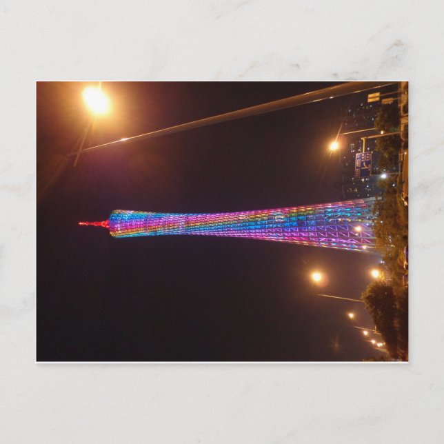 Cartão Postal Canton Tower (Frente)