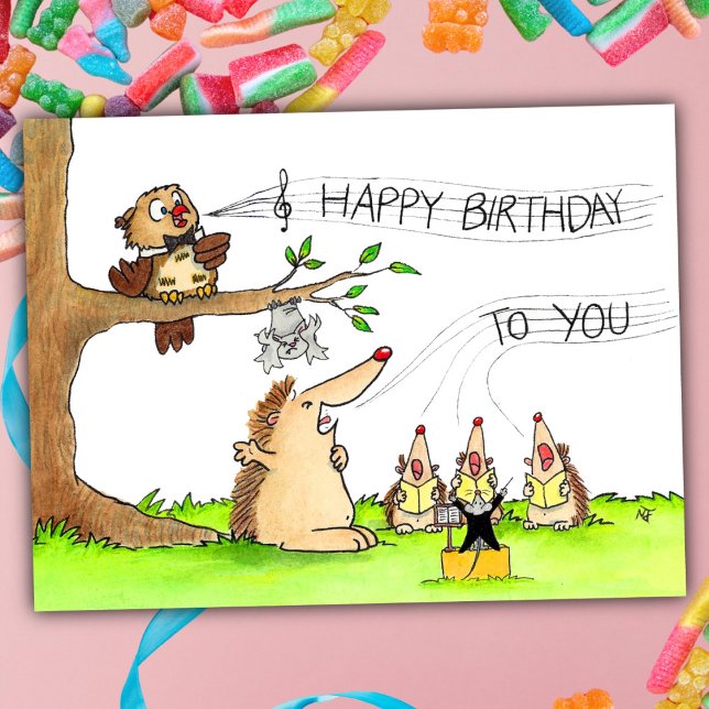 Cartão Postal Cantores de Aniversário (Criador carregado)