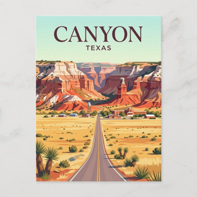 Cartão Postal Canyon EUA (Frente)