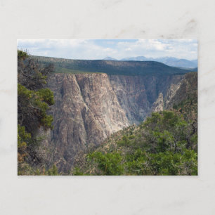 Cartão Postal Canyon Negro da Gunnison