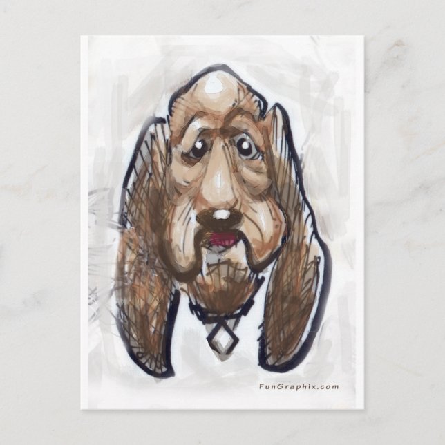 Cartão Postal Cão (Frente)
