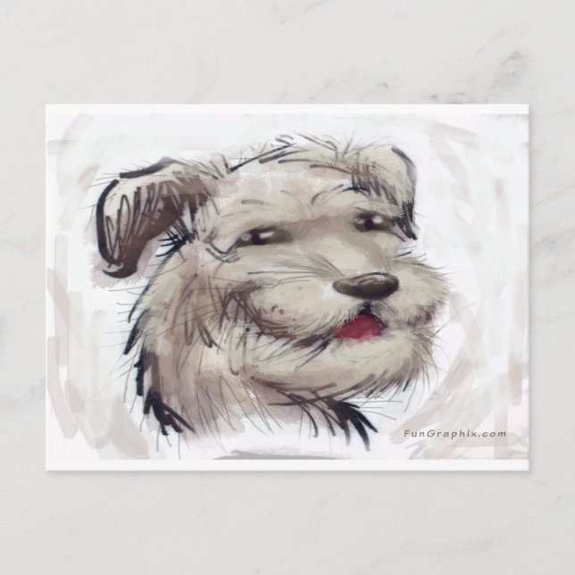 Cartão Postal Cão (Frente)