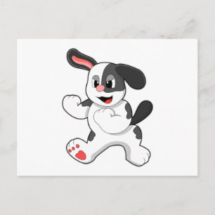 Cartão Postal Cão como Combatente