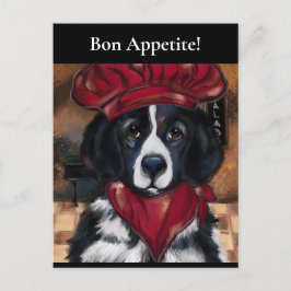 Cartão Postal Cão da Terra Nova