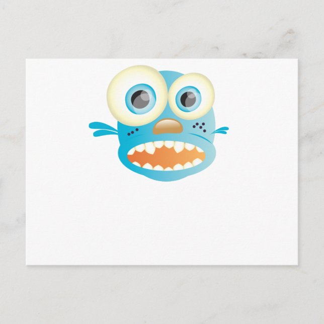 Cartão Postal cão louco (Frente)