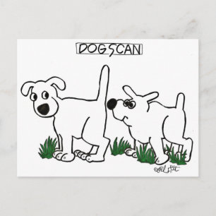 Cartão Postal Cão Scan!