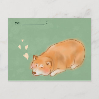 Cartão Postal Cão Shiba nº 1