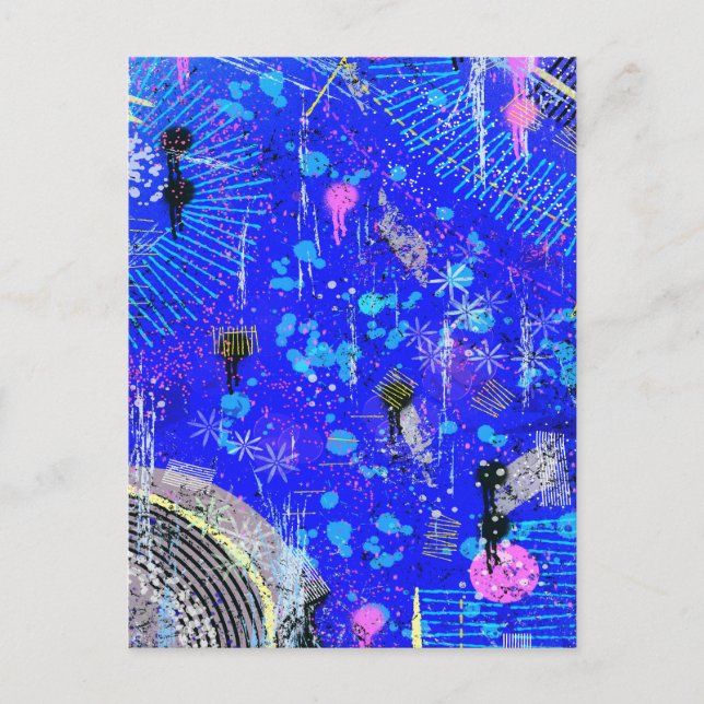 Cartão Postal Caos da mente (Frente)