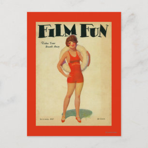 Cartão Postal Capa da Revista Film Fun 2