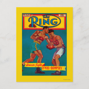 Cartão Postal Capa da Revista The Ring