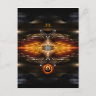 Cartão Postal Capa de Fogo