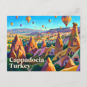 Cartão Postal Capadócia Turquia