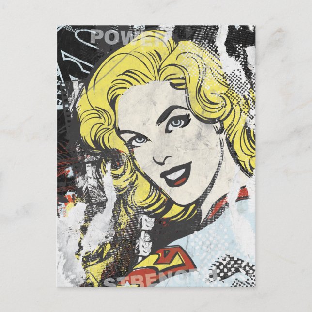 Cartão Postal Capas de banda desenhada 1 da Supergirl (Frente)