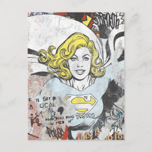 Cartão Postal Capas de banda desenhada 3 da Supergirl