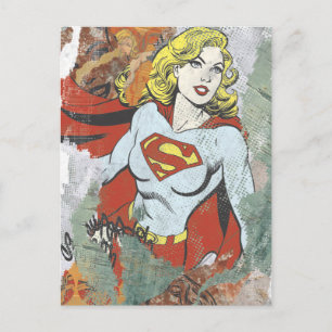 Cartão Postal Capas de banda desenhada da Supergirl 2