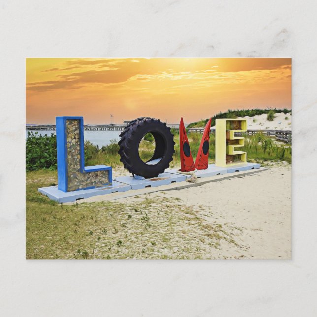 Cartão Postal Cape Charles - Eastern Shore -- Virginia (Frente)