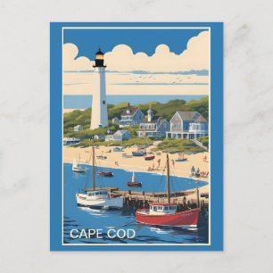 Cartão Postal Cape Cod Massachusetts