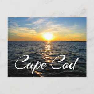 Cartão Postal Cape Cod Sunset, Provincetown MÃE Posta Card