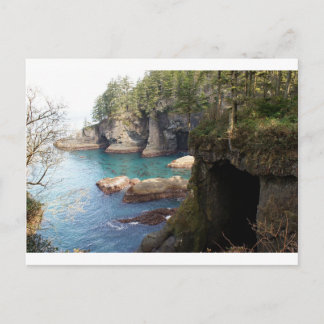 Cartão Postal Cape Flattery WA Fotografia Art West Coast Pacific