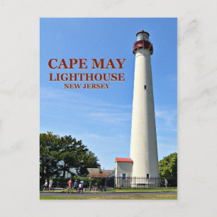 Cartão Postal Cape May Lighthouse, Cartão-postal de Nova Jersey