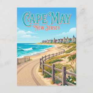 Cartão Postal Cape May Nova Jersey