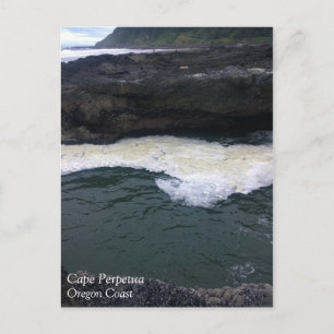 Cartão Postal Cape Perpetua, Costa do Oregon