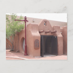 Cartão Postal Capela, cidade velha, Albuquerque, nanômetro
