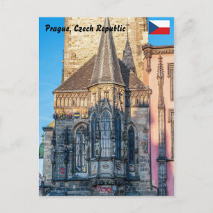 Cartão Postal Capela da prefeitura na Praça da Cidade Velha - Pr