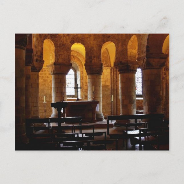 Cartão Postal Capela Na Torre De Londres (Frente)