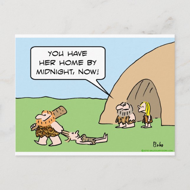 Cartão Postal capim de meia-noite de arrasto de namorando (Frente)