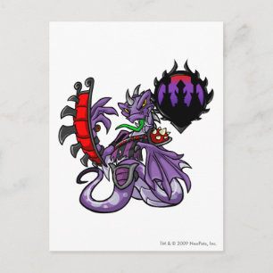 Cartão Postal Capitão 1 da equipe da citadela de Darigan