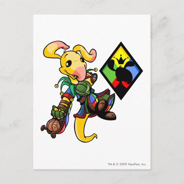 Cartão Postal Capitão 1 da Equipe da Ilha Roo (Frente)