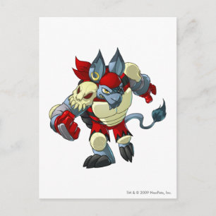 Cartão Postal Capitão 2 da Equipe da Ilha Krawk