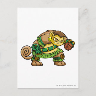Cartão Postal Capitão 2 da Equipe da Ilha Misteriosa