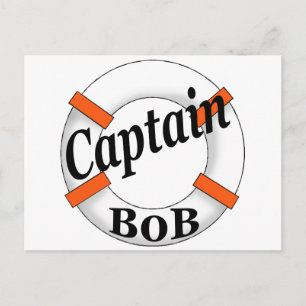 Cartão Postal capitão bob