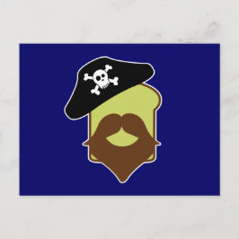 Cartão Postal Capitão Breadbeard