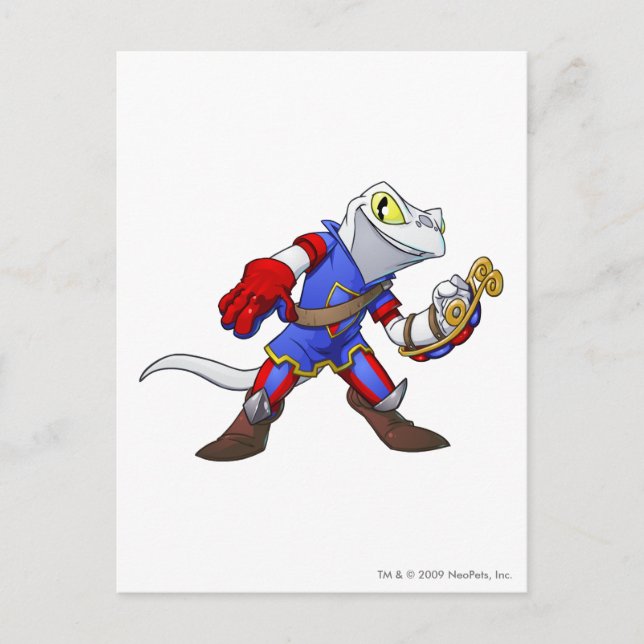 Cartão Postal Capitão da Equipe Meridell 2 (Frente)