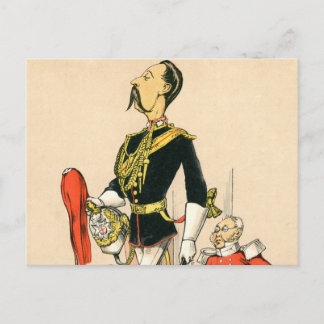 Cartão Postal Capitão das Guardas de Cavalo Real