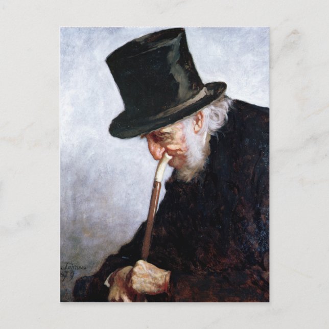 Cartão Postal Capitão do Mar Aposentado de Massachusetts, 1879 (Frente)