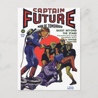 Cartão Postal Capitão Futuro