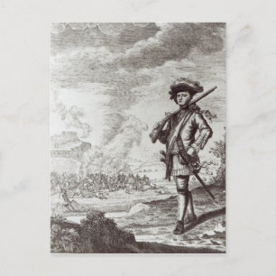 Cartão Postal Capitão Henry Morgan no saco
