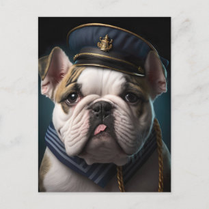 Cartão Postal Capitão Piloto Bulldog