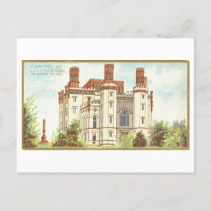 Cartão Postal Capitol Building em Baton Rouge, Louisiana,