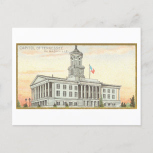 Cartão Postal Capitol Building em Nashville, Tennessee