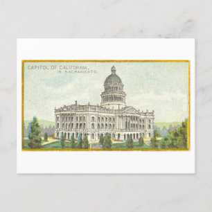 Cartão Postal Capitol Building em Sacramento, Califórnia