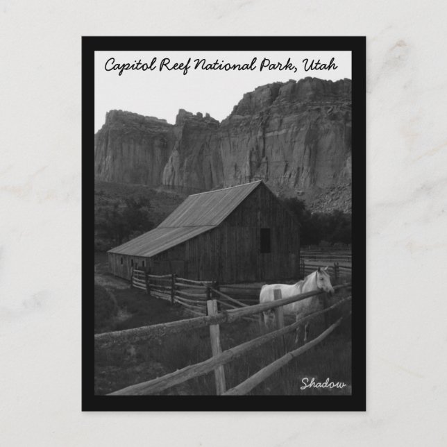 Cartão Postal Capitol Reef National Park (Frente)