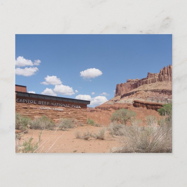 Cartão Postal Capitol Reef National Park (Frente)